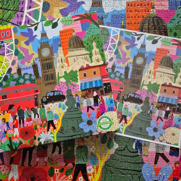 1000 Piece "London Life" Jigsaw Puzzle - Picture 3 of 3